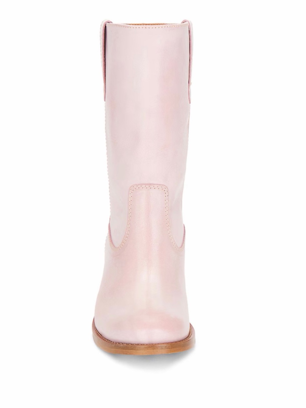 Julia Gaucho Boot in Pink Escovado - Picture 4 of 11